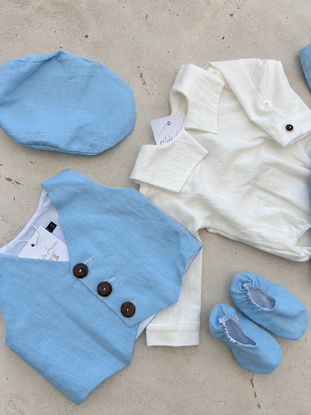 Set botez 3 piese Luc