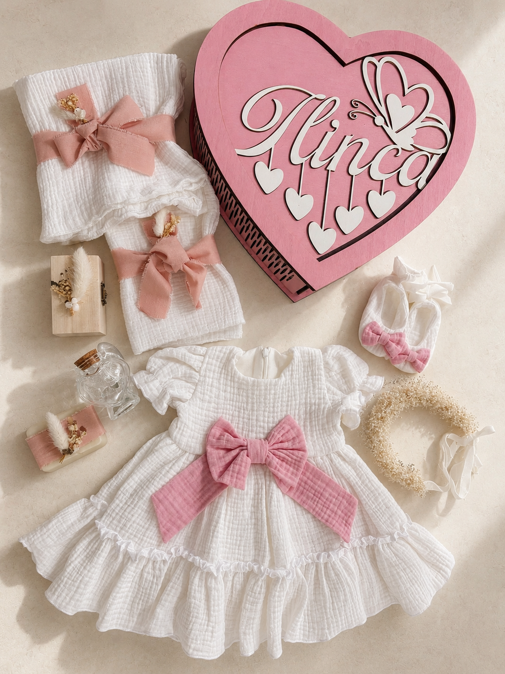 Set complet botez fetițe Louna