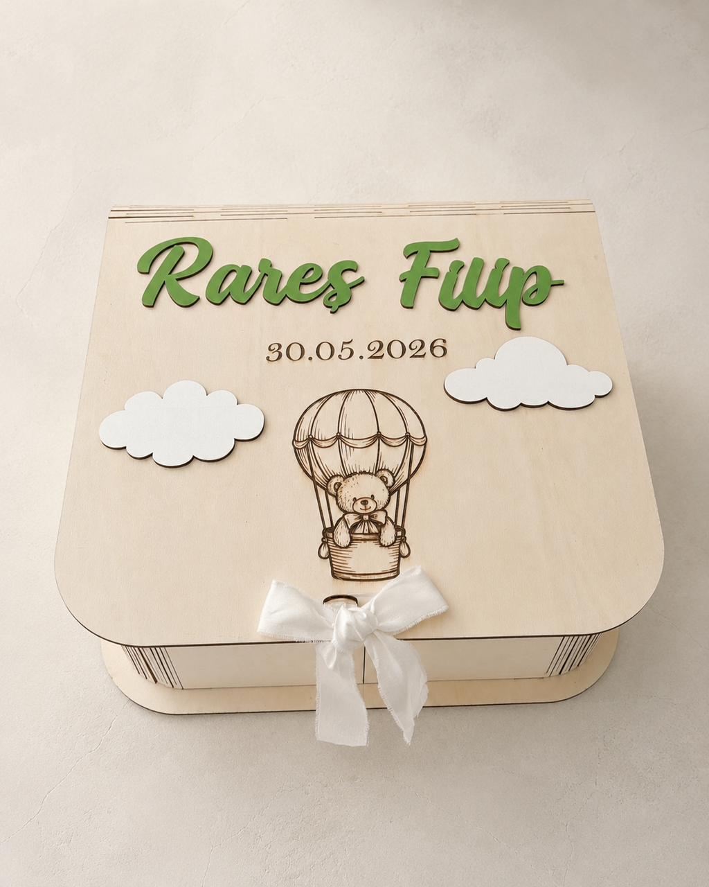 Trusou de botez și cutie personalizată pentru băieți - Phelippe