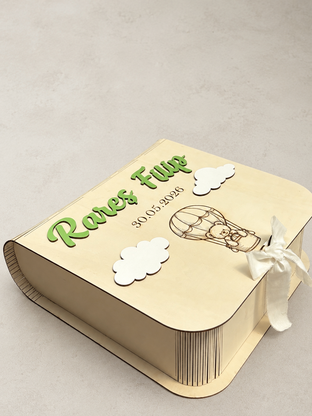 Trusou de botez și cutie personalizată pentru băieți - Phelippe