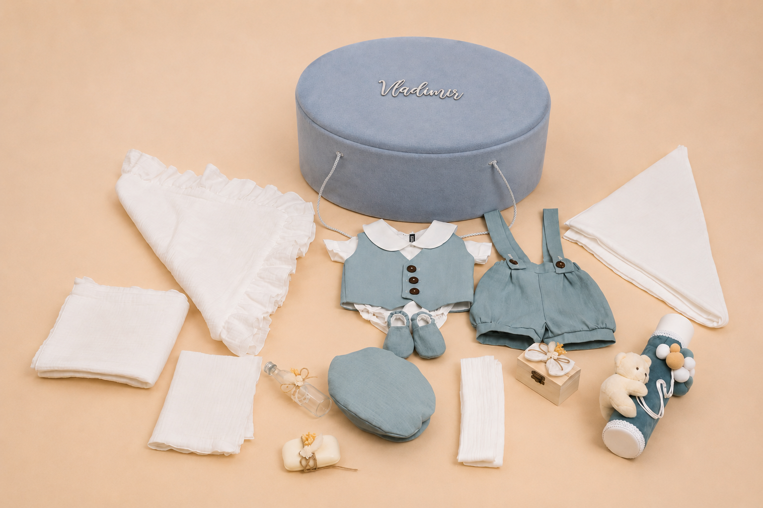 Set complet pentru botez Arthur