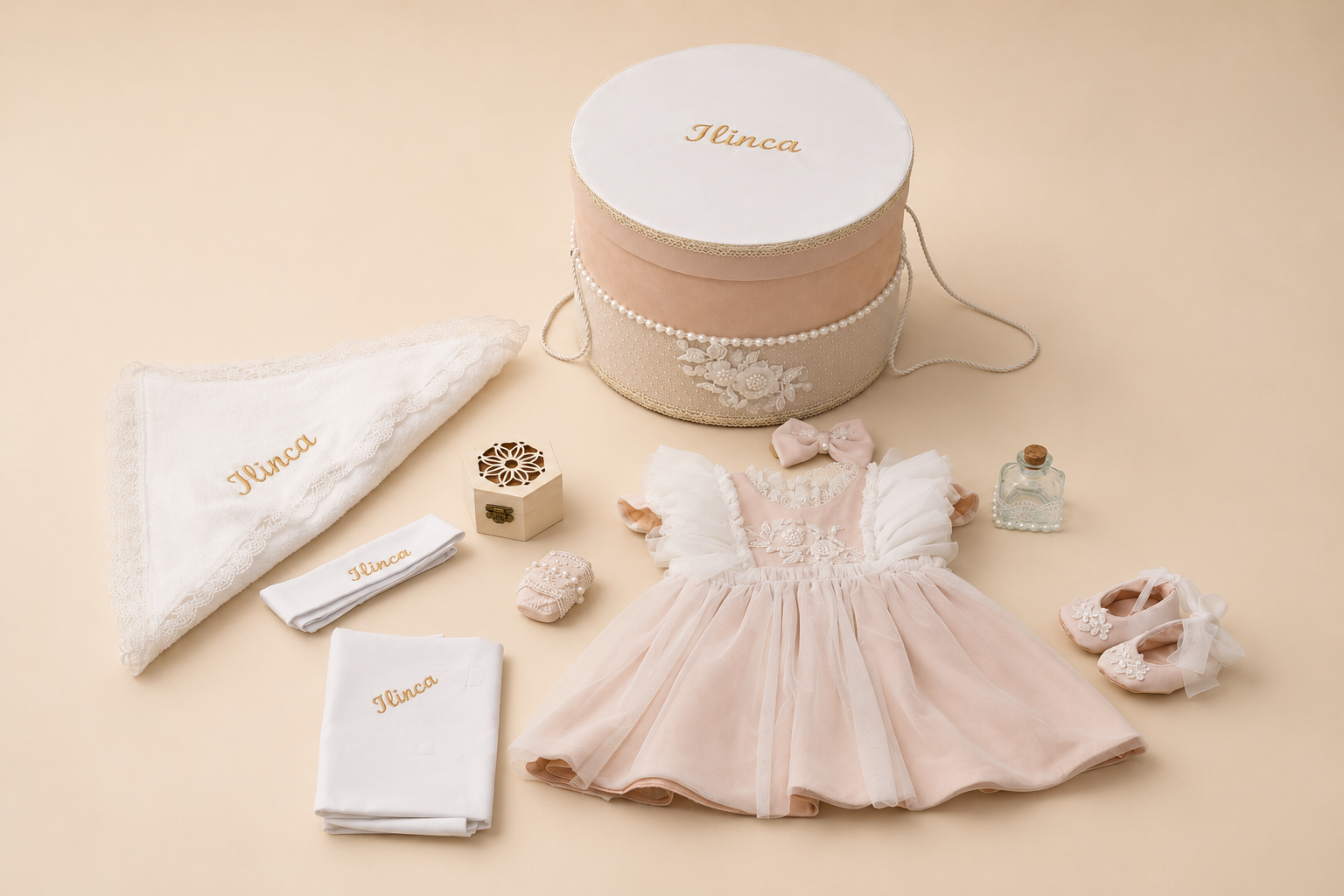 Set complet botez fetițe Grace