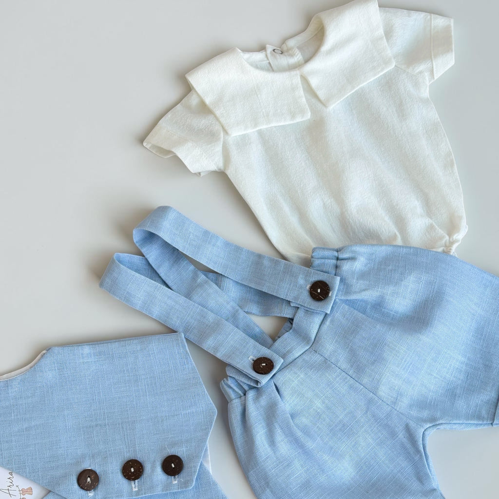 Set botez 3 piese Luc