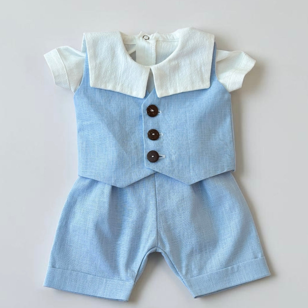 Set botez 3 piese Luc