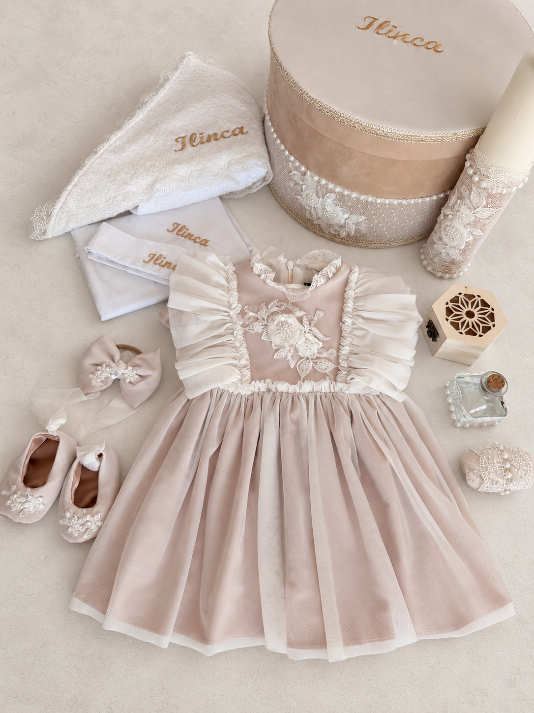Set complet botez fetițe Grace