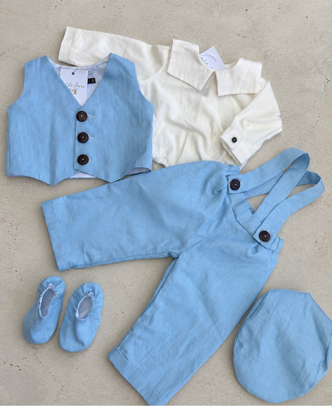 Set botez 3 piese Luc