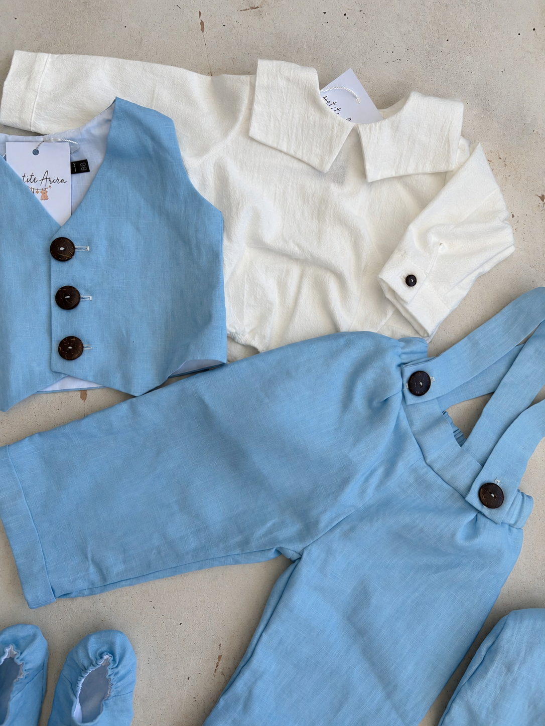 Set botez 3 piese Luc